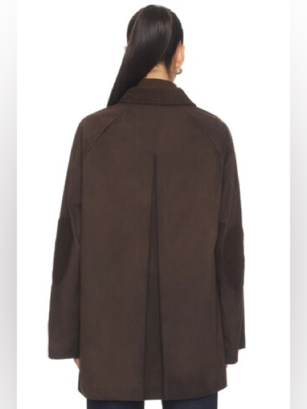 Tularosa Riley Waxed Canvas Barn Jacket in Espresso Brown - Picture 4 of 11